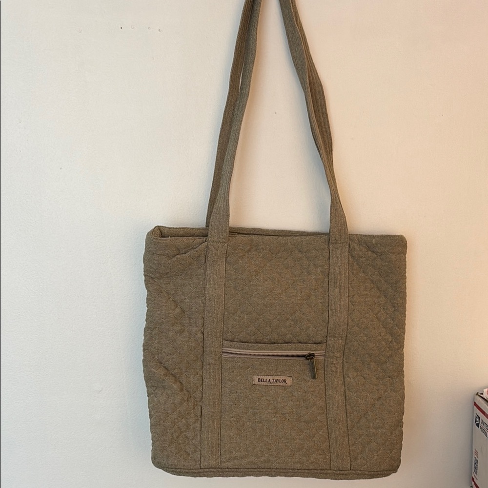 Bella Taylor Quilted Tote Bag